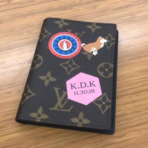 Louis Vuitton passport cover